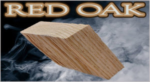 Our Oak Hardwood is a very dense piece of wood for long-lasting wood-fired cooking and smoking