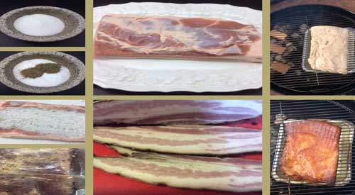 Steps to make Homemade smoked Bacon