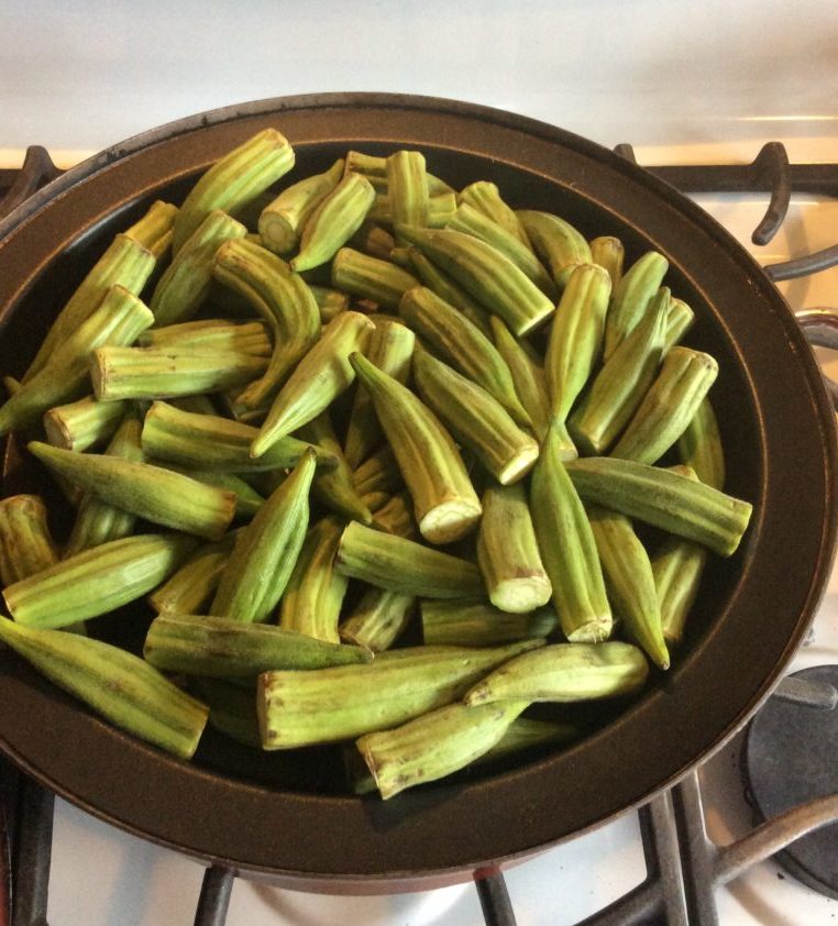 Smokinlicious® Smoking Wood TipsSmoked Okra by Charcoal, Grill or Stove