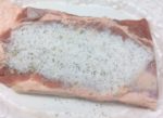 Our seasoning mixture over the pork belly moving along for homemade smoked bacon