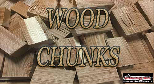Picture of our prestine double filet wood chunk, no bark and fileted to the correct size with proper moisture control