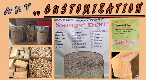 Customizing your experience with our diverse selection of Smokinlicious Smoking Wood Products that Make a Difference with Equipment Efficiency and Taste